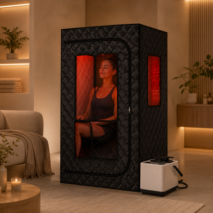 Portable 1 Person Red Light Therapy Sauna
